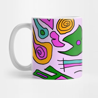 Thai Palette Doodle 2 Mug